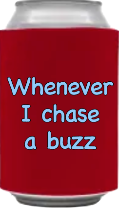 When I chase it